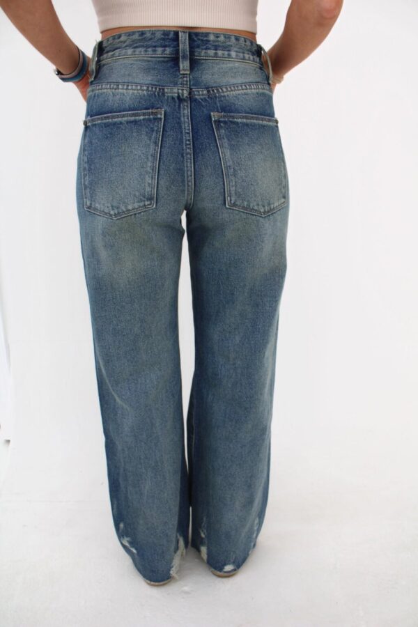 Product Image for  Jodi Wide Leg Distressed Jeans