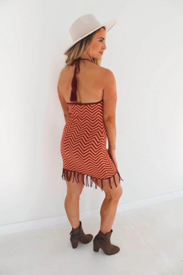 Product Image for  Find An Excuse Crochet Knit Halter Dress