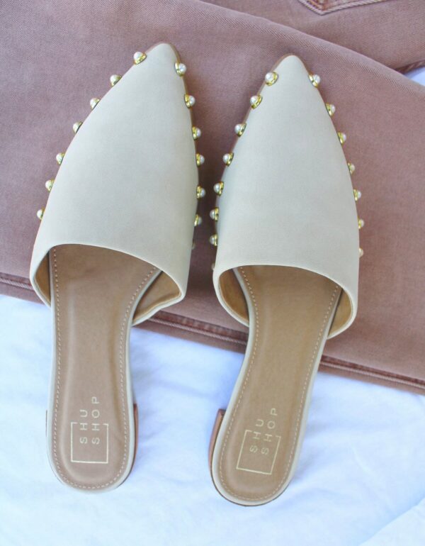 Product Image for  {ShuShop} Pearl Studded Mules