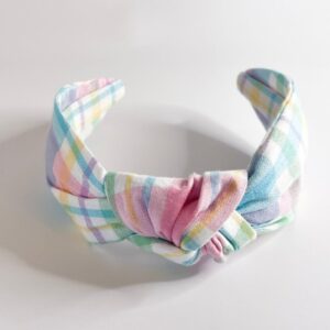 Product Image for  Spring Plaid Topknot Headband