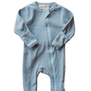 Product Image for  Organic cotton ribbed knit one-piece in “Knox”