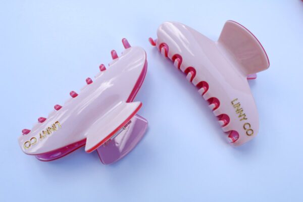 Product Image for  {Linny Co} Mimi Trip Pink Claw Clip