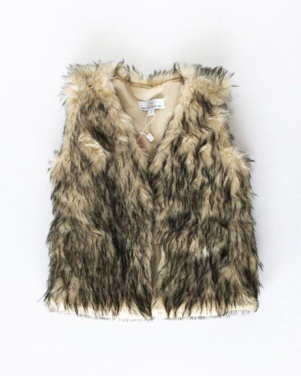 Product Image for  Brown / Beige Fur Vest
