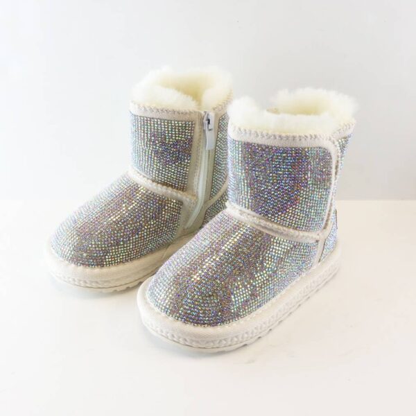 Product Image for  Handcrafted Rhinestone Boot With Fur