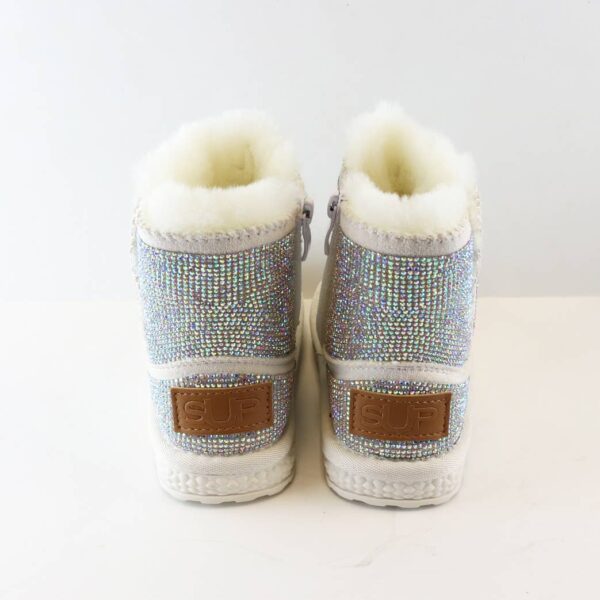 Product Image for  Handcrafted Rhinestone Boot With Fur