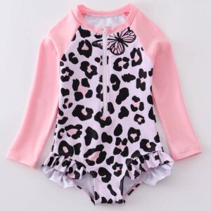 Product Image for  Pink Leopard Butterfly Swimsuit