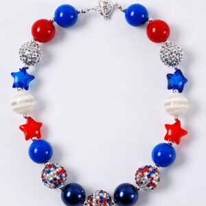 Product Image for  July 4th Bubble Chunky Necklace