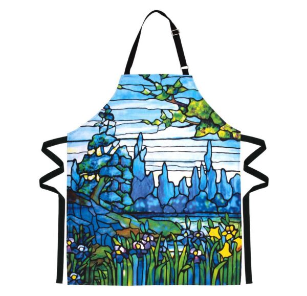 Product Image for  Apron- Tiffany Iris Landscape