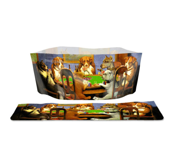 Product Image for  Dog Bowl- Dogs Playing Poker