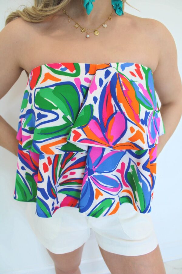 Product Image for  Catch Me In Paradise Strapless Top